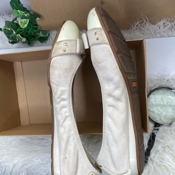 Cole Haan Cream Ballet Flats - Picture 8 of 10